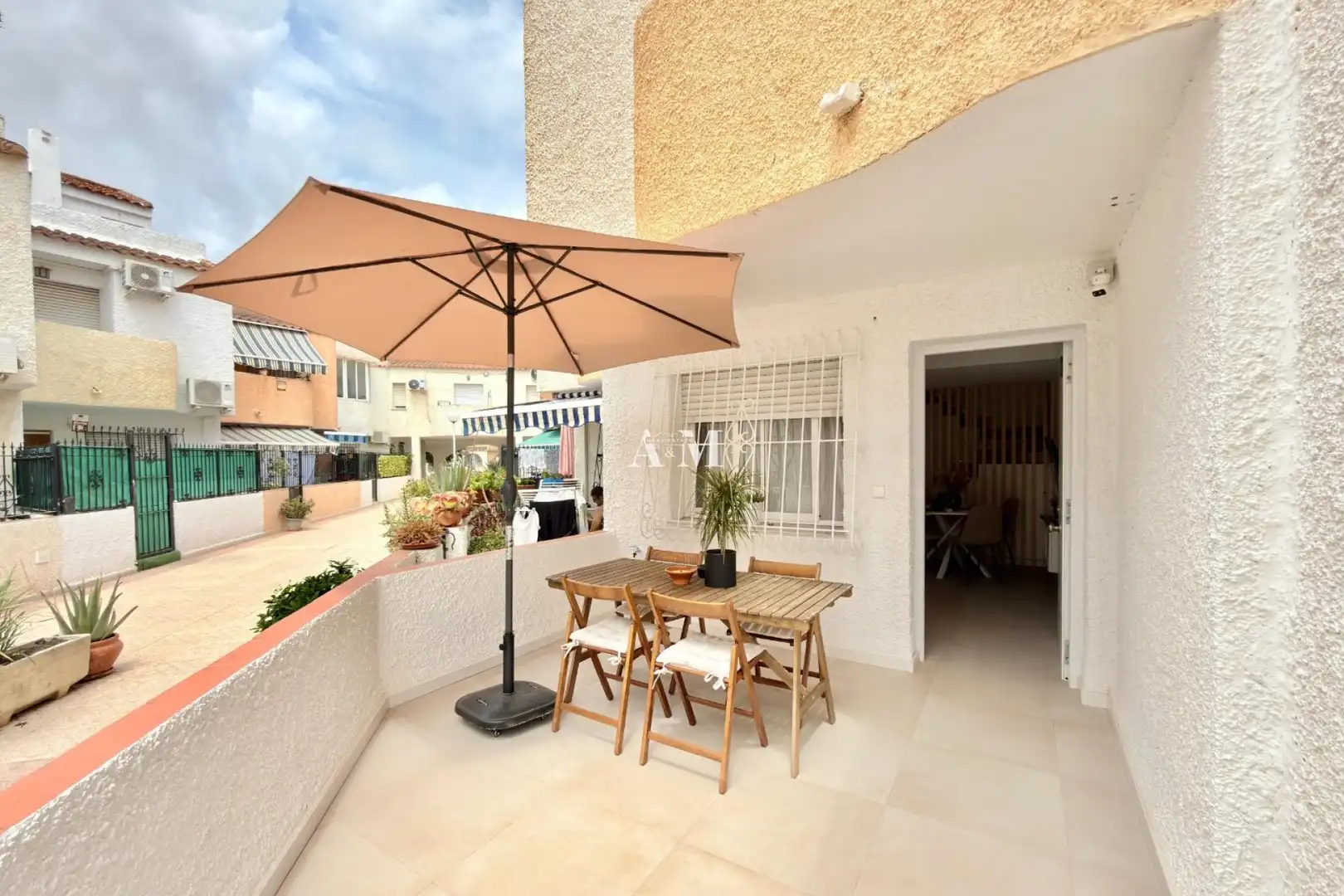 Terraza de Casa o chalet de alquiler en Los Alcázares con Calefacción, Jardín privado y Terraza