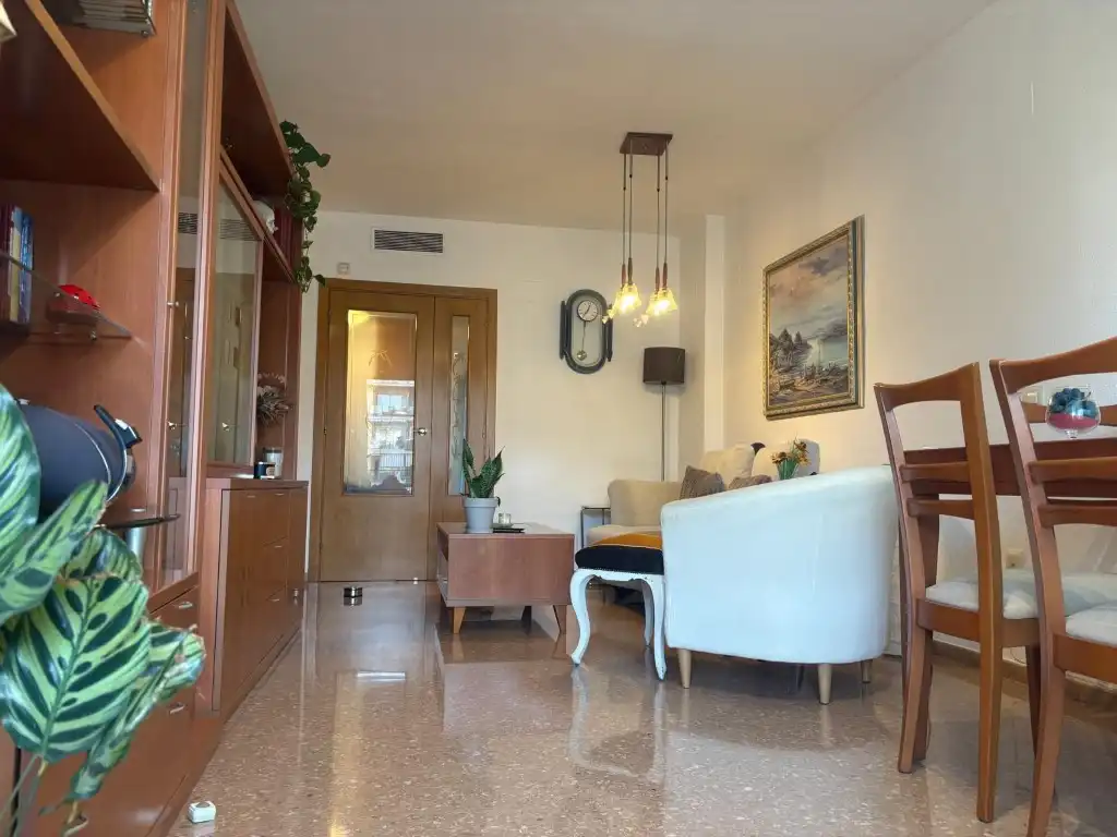 Sala d'estar de Pis de lloguer en Paterna amb Aire condicionat, Calefacció i Terrassa