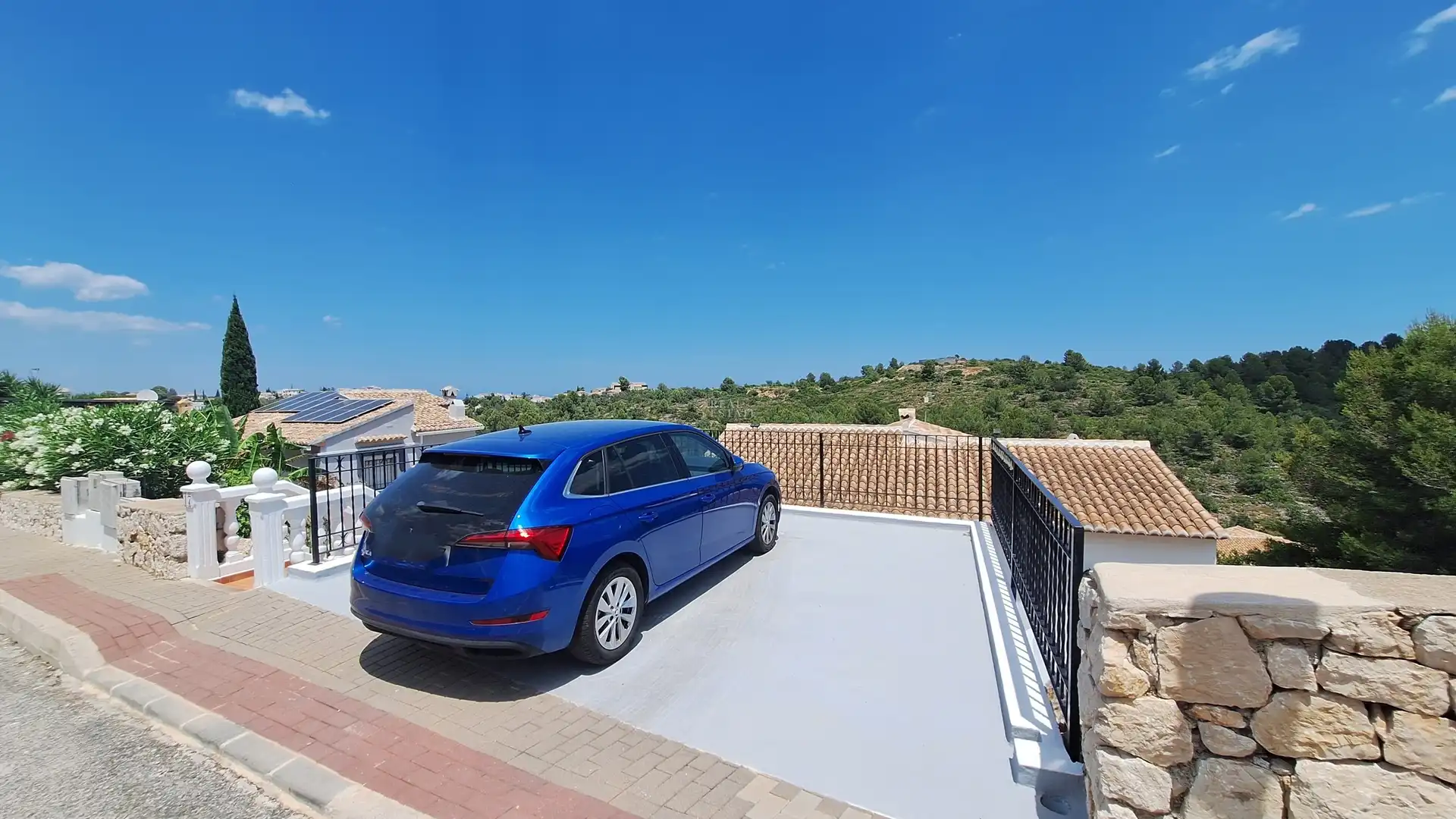 Parking of Houses for sale in El Ràfol d'Almúnia  with Air Conditioner, Heating and Terrace