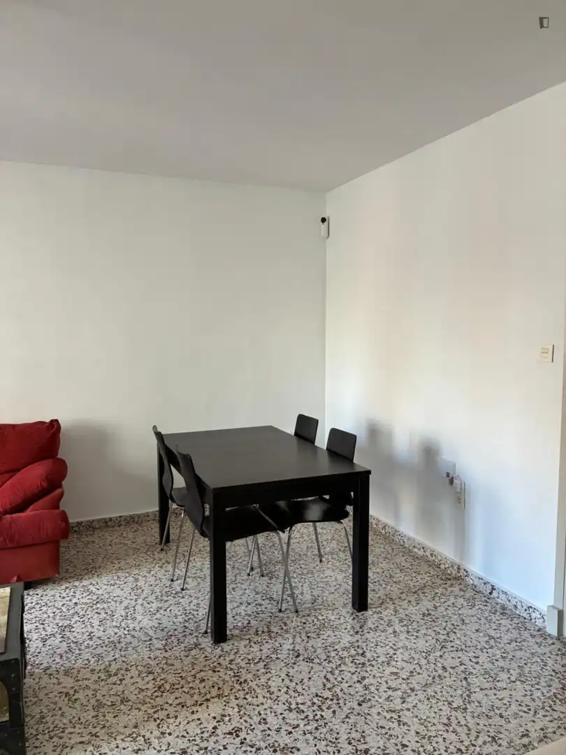 Menjador de Apartament per a compartir en Murcia amb Moblat, Forn i Rentadora