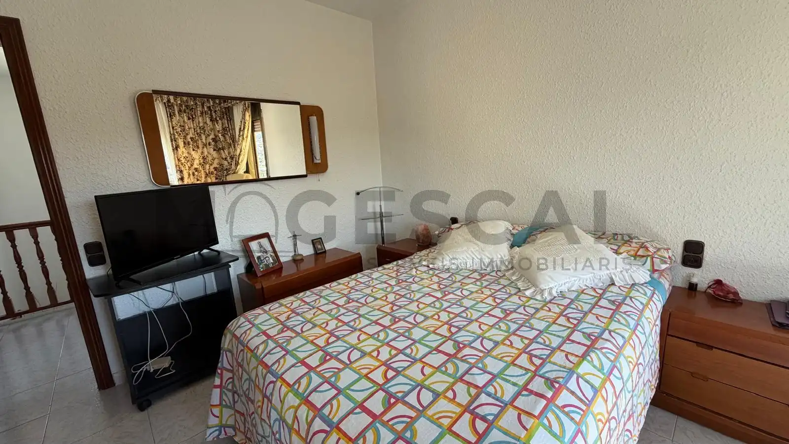 Schlafzimmer von Wohnung zum Verkauf in Caldes de Montbui mit Heizung, Terrasse und Abstellraum