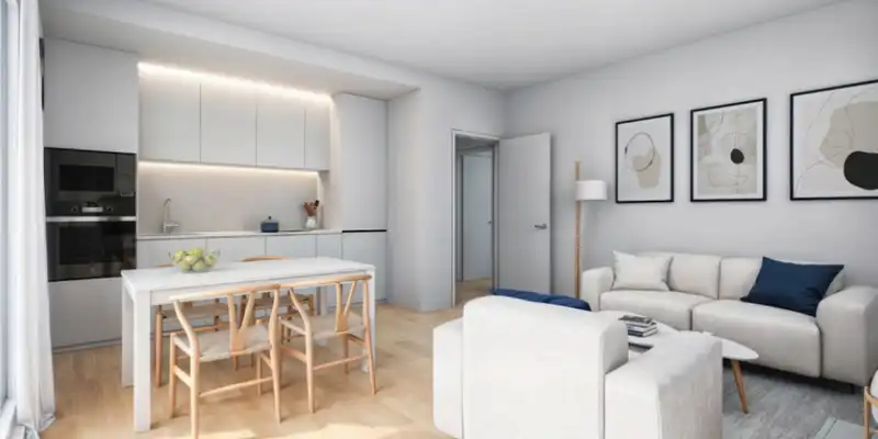 Sala de estar de Piso en venta en Blanes