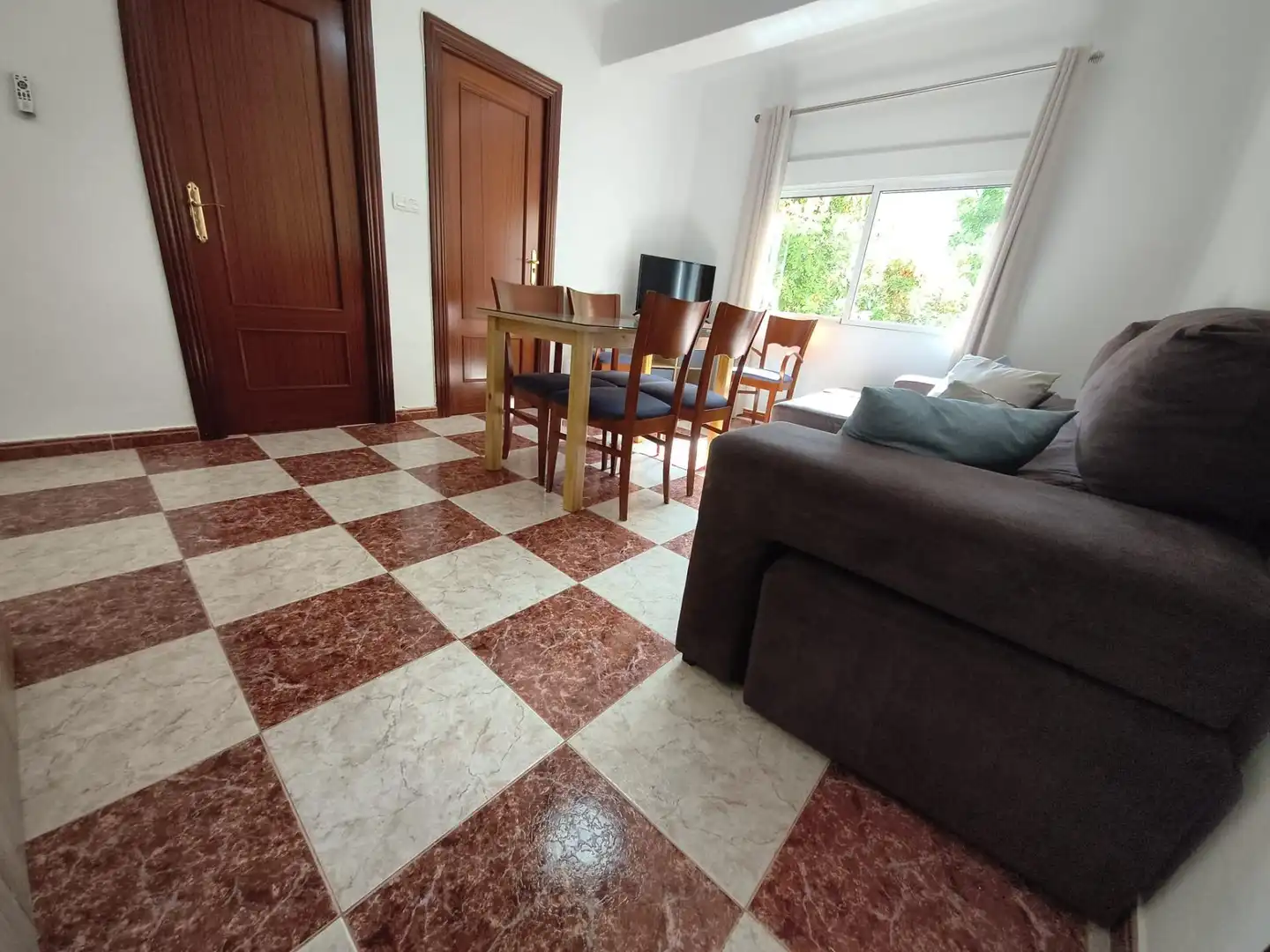Sala de estar de Piso de alquiler en Granada con Terraza y Amueblado