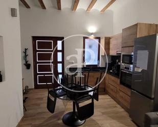 Kitchen of Flat for sale in  Valencia Capital  with Air Conditioner, Terrace and Furnished