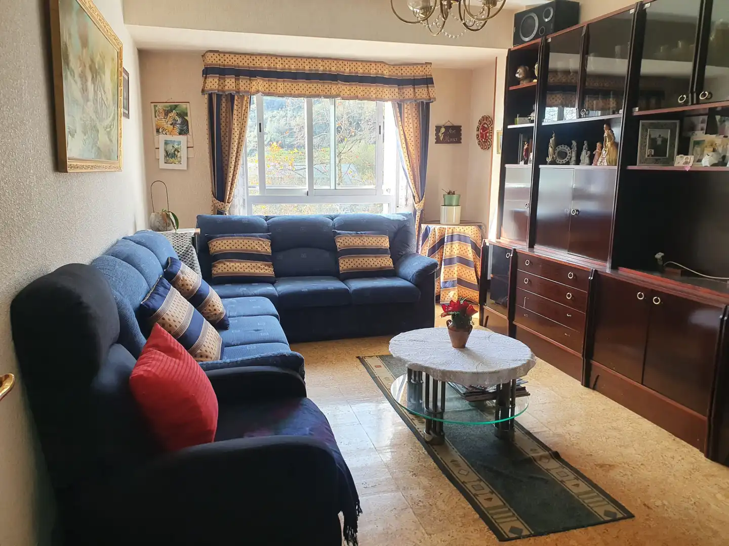 Living room of Flat for sale in Lasarte-Oria  with Heating, Parquet flooring and Storage room