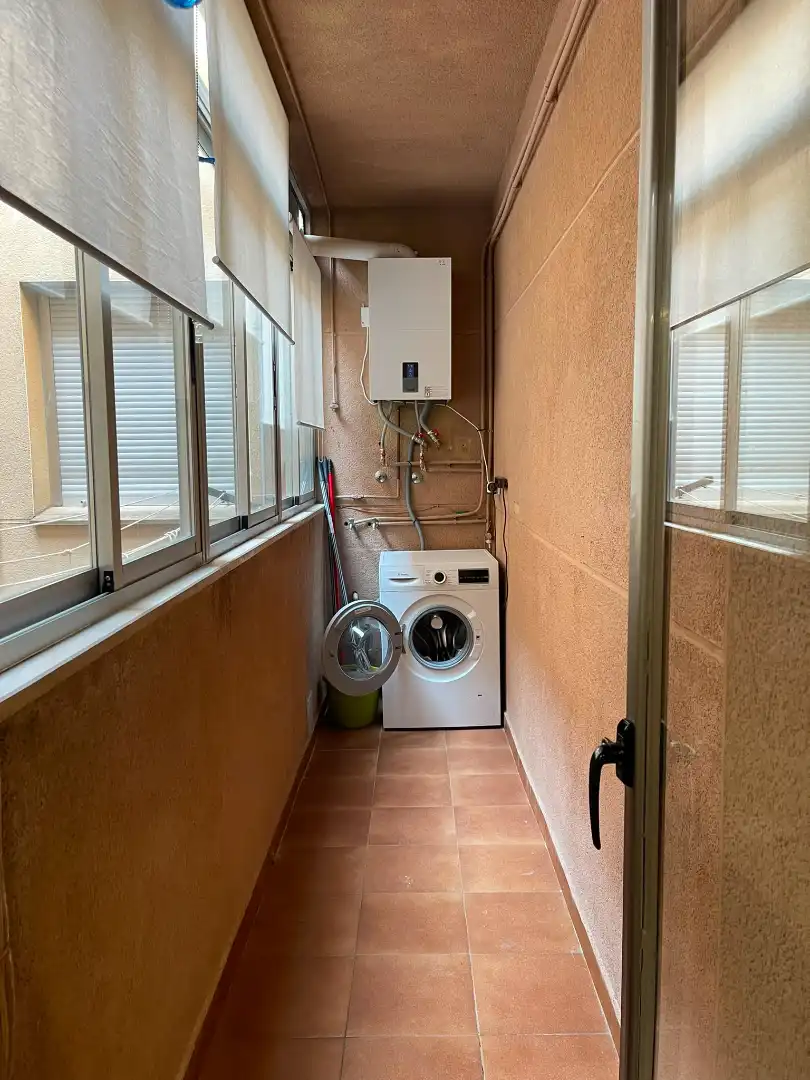 Terrassa de Pis de lloguer en Plasencia amb Aire condicionat, Calefacció i Moblat