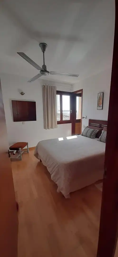 Bedroom of Flat for rent in Felanitx  with Air Conditioner, Terrace and Furnished