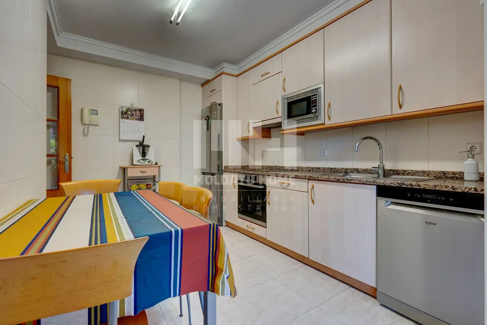 Küche von Wohnung zur Miete in Donostia - San Sebastián  mit Heizung, Privatgarten und Terrasse