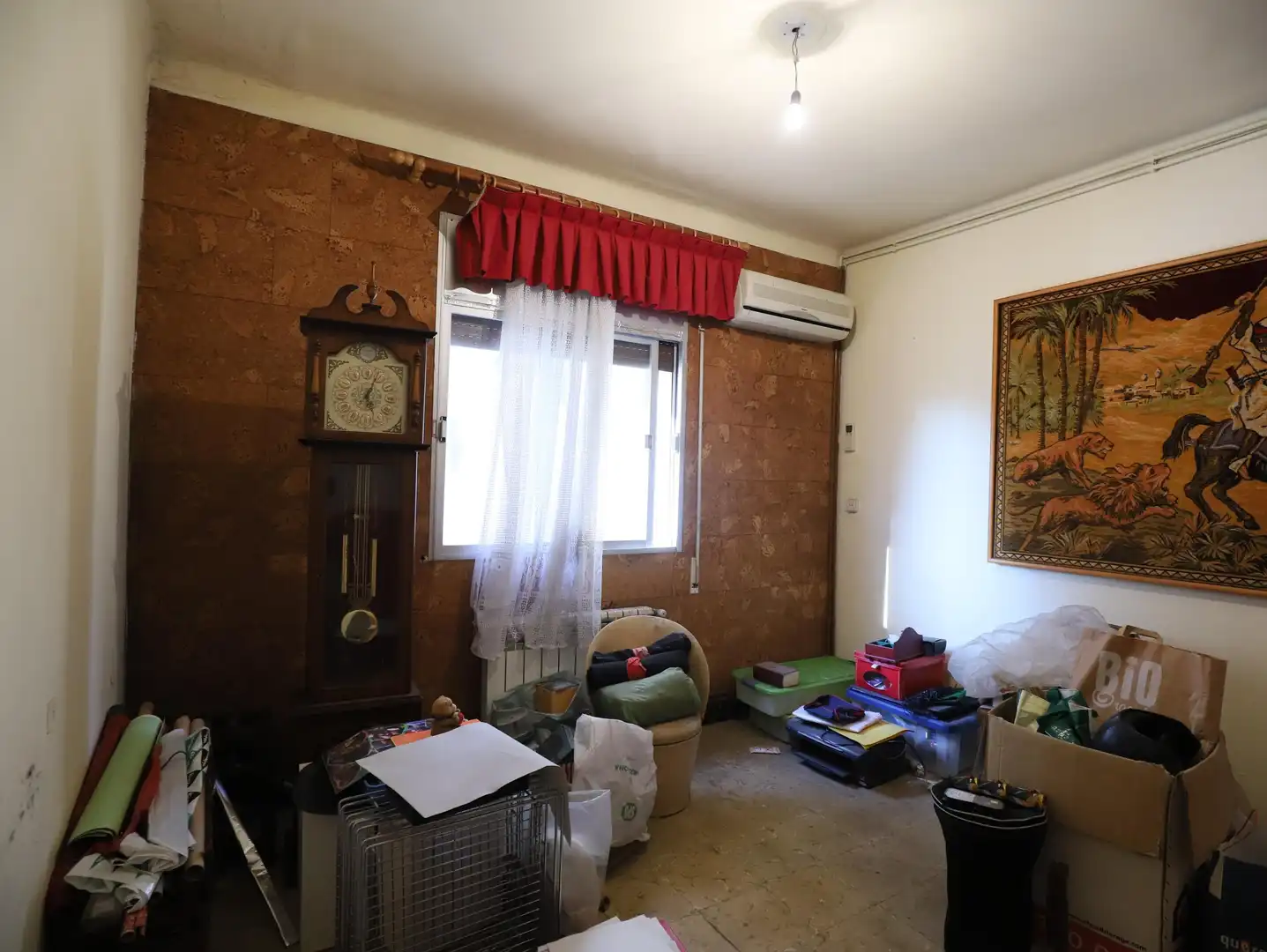 Living room of Houses for sale in Esplugues de Llobregat  with Heating, Parquet flooring and Terrace