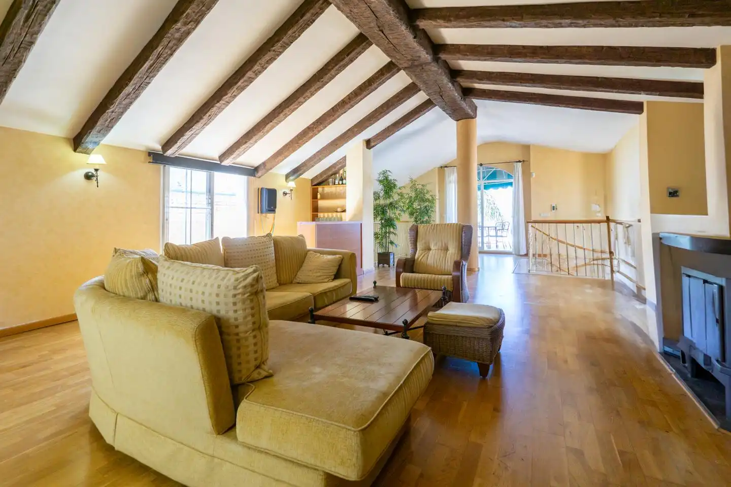 Sala de estar de Casa o chalet en venta en Cox con Aire acondicionado, Jardín privado y Parquet