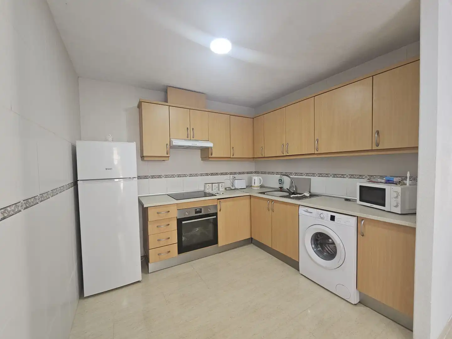 Cocina de Apartamento en venta en Mazarrón con Aire acondicionado, Terraza y Amueblado