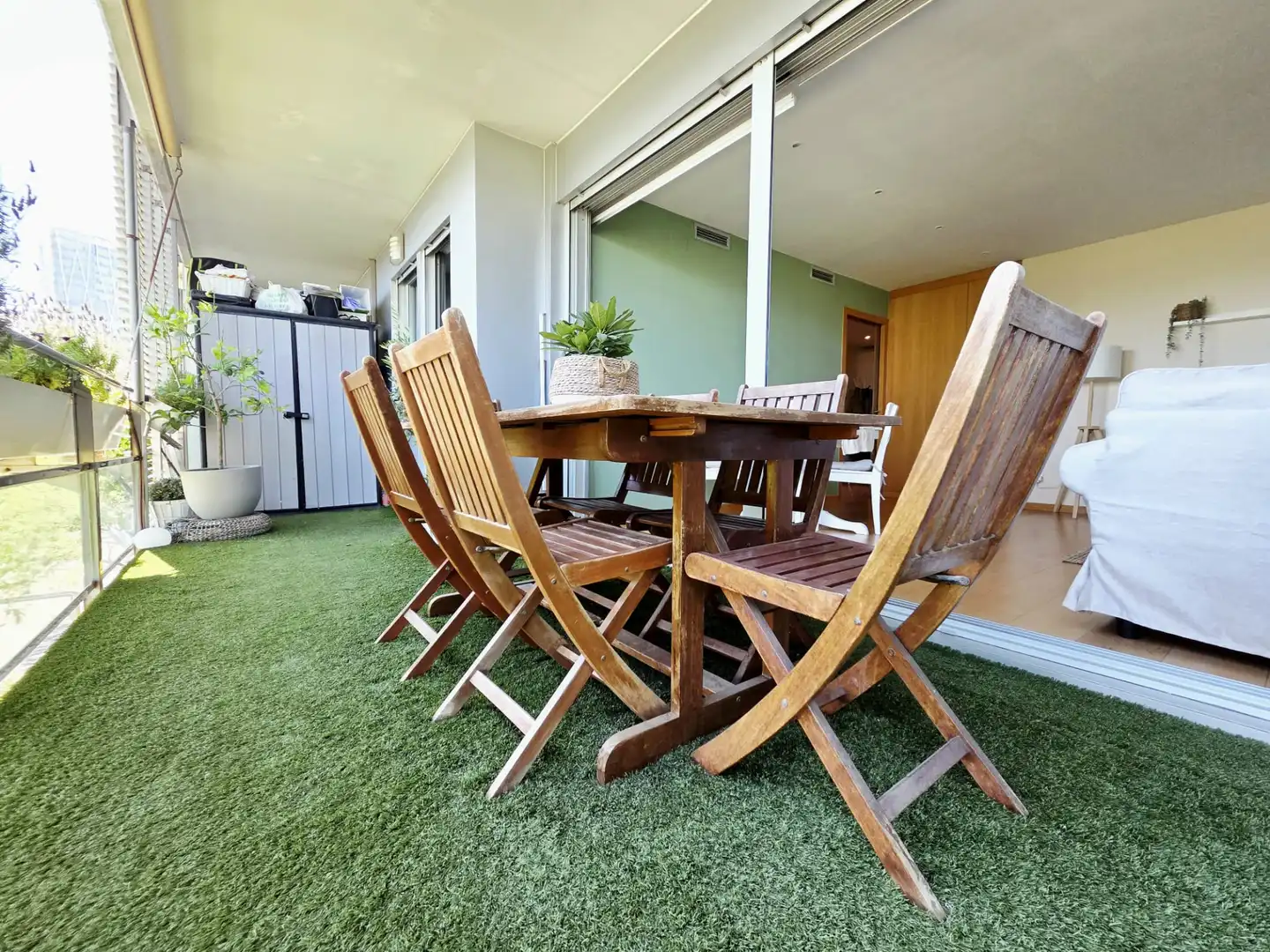 Terrassa de Pis en venda en Barcelona amb Aire condicionat, Calefacció i Jardí privat