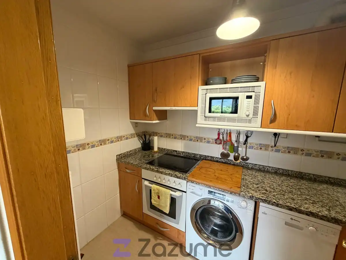 Kitchen of Flat for rent in Llanes  with Heating, Furnished and Oven
