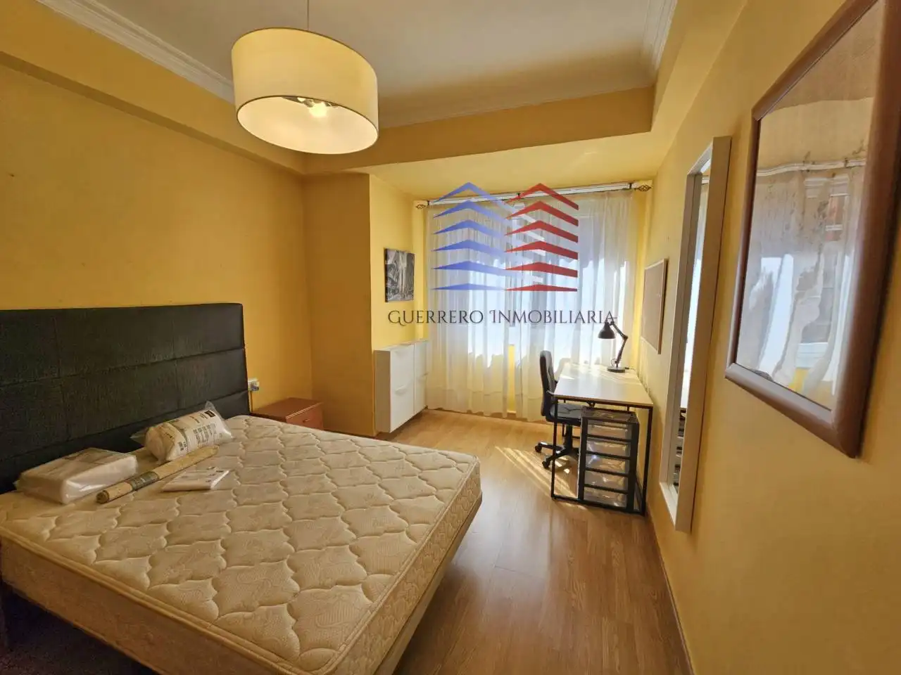 Bedroom of Flat for rent in Ourense Capital   with Heating, Furnished and Balcony