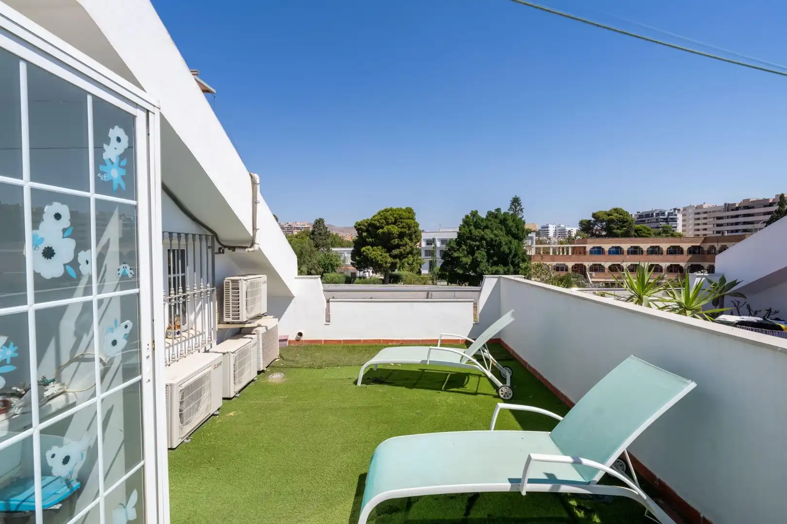 Terraza de Casa adosada en venta en Almería con Aire acondicionado, Terraza y Trastero