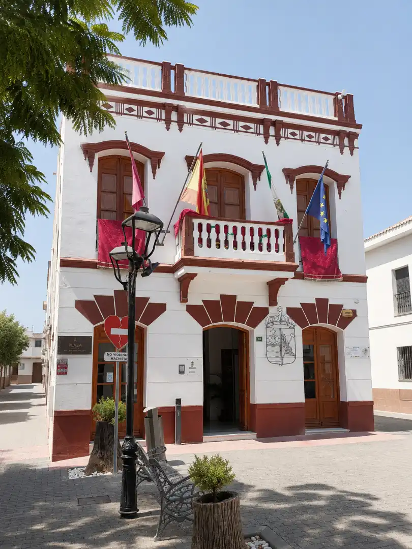 Vista exterior de Casa o xalet en venda en Los Gallardos amb Jardí privat i Piscina