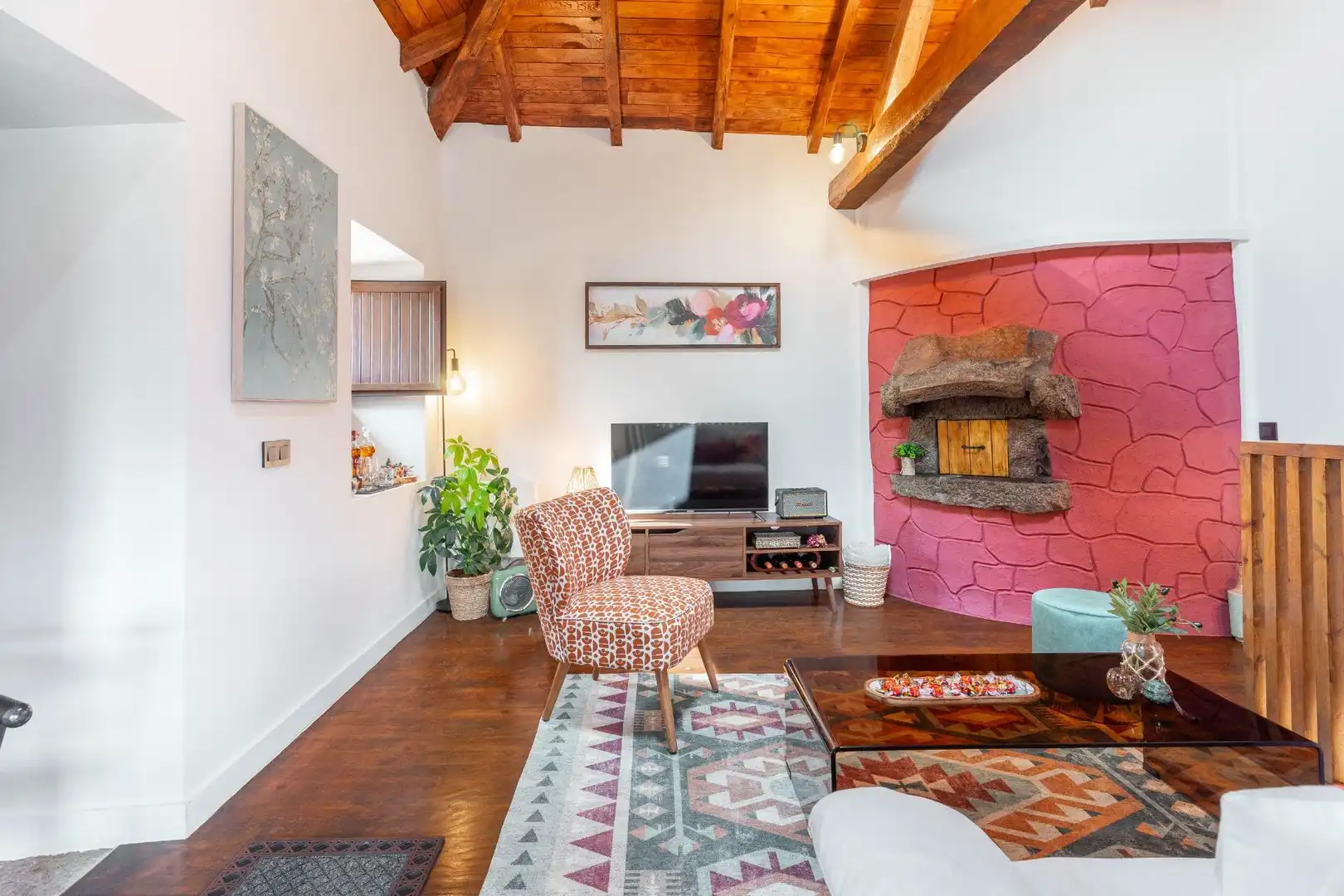 Sala de estar de Casa o chalet en venta en Somiedo con Aire acondicionado, Calefacción y Terraza