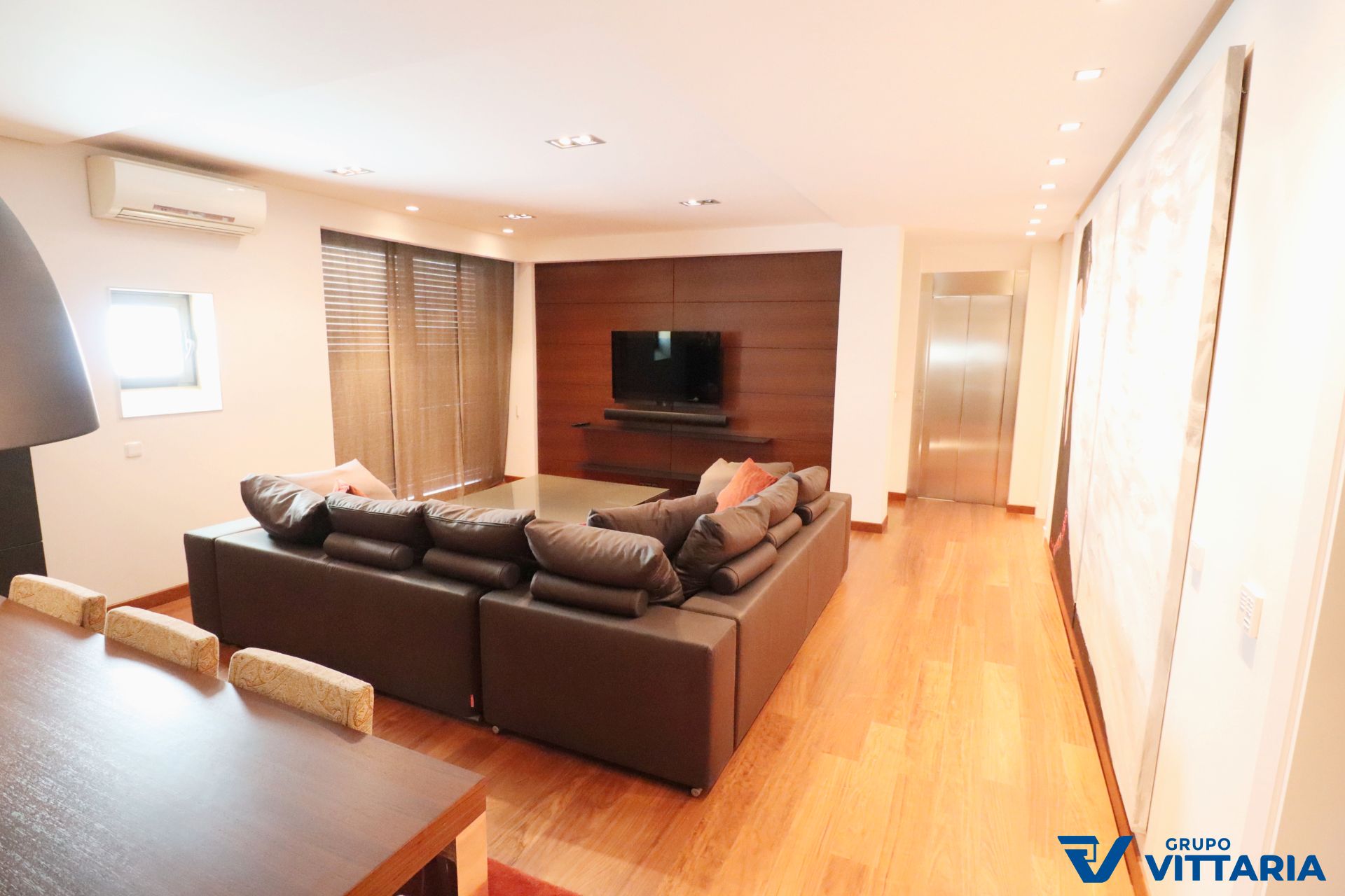 Living room of House or chalet to rent in  Almería Capital  with Air Conditioner, Terrace and Storage room