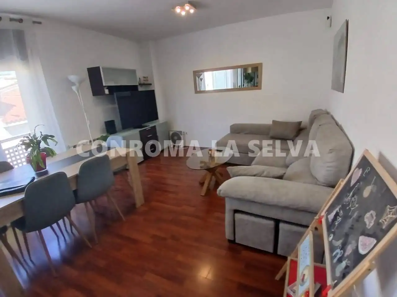 Sala d'estar de Pis en venda en Maçanet de la Selva amb Aire condicionat, Calefacció i Parquet