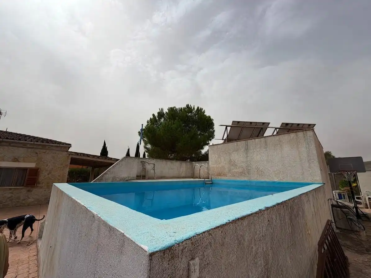 Piscina de Finca rústica en venta en Consell con Aire acondicionado, Jardín privado y Terraza