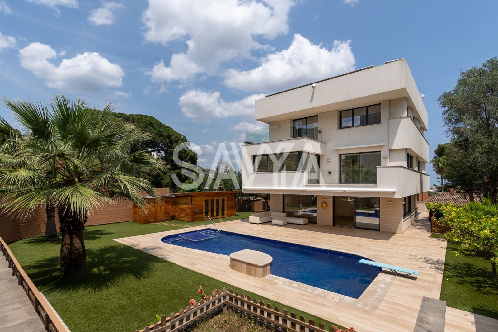 Jardí de Casa o xalet en venda en  Barcelona Capital amb Aire condicionat, Calefacció i Jardí privat