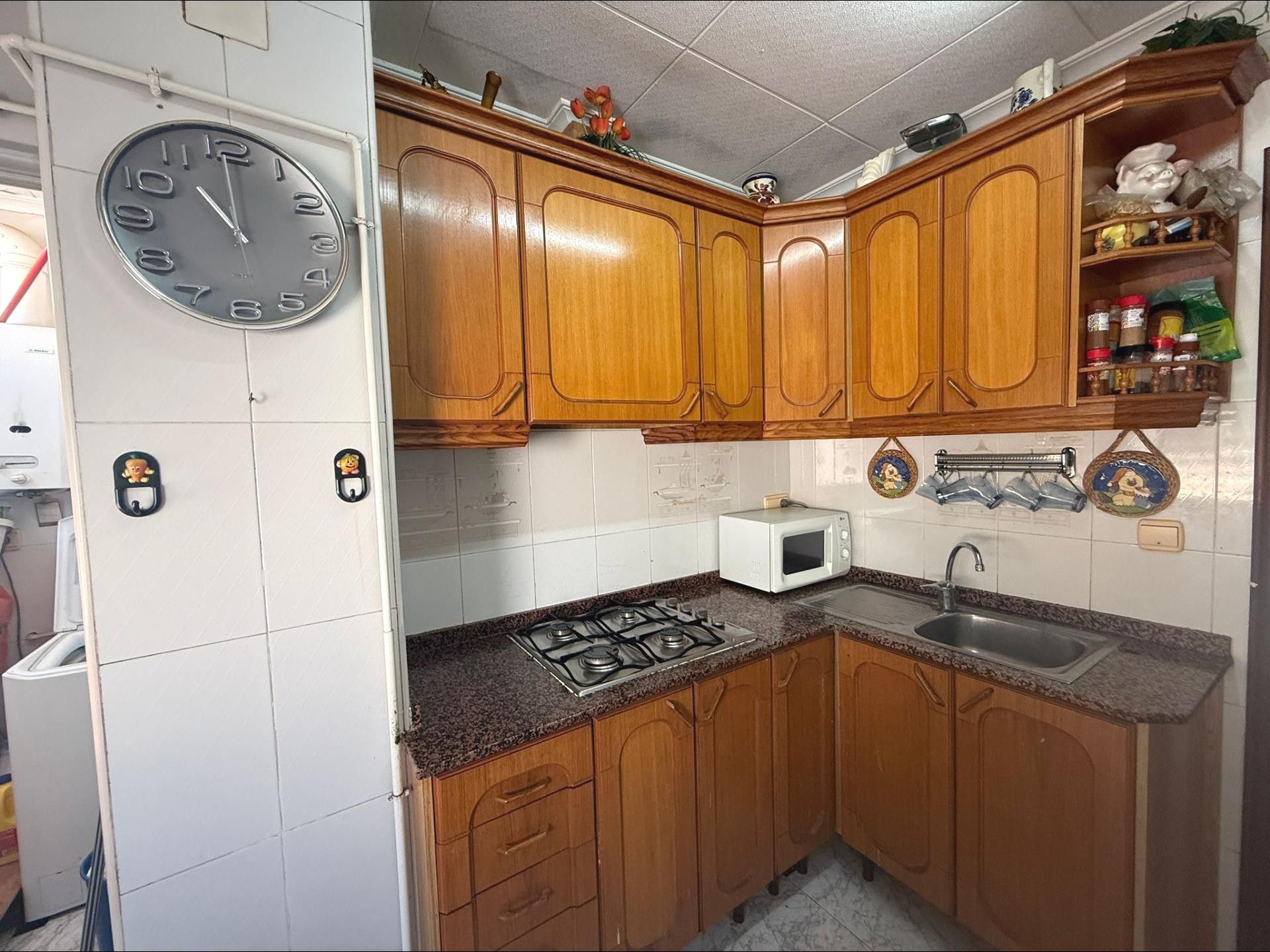 Kitchen of Flat for sale in Alicante / Alacant  with Air Conditioner and Balcony