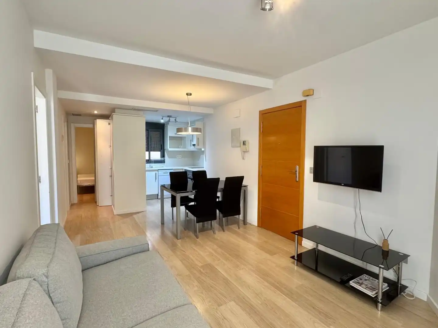 Sala de estar de Piso de alquiler en Valencia con Aire acondicionado, Calefacción y Amueblado
