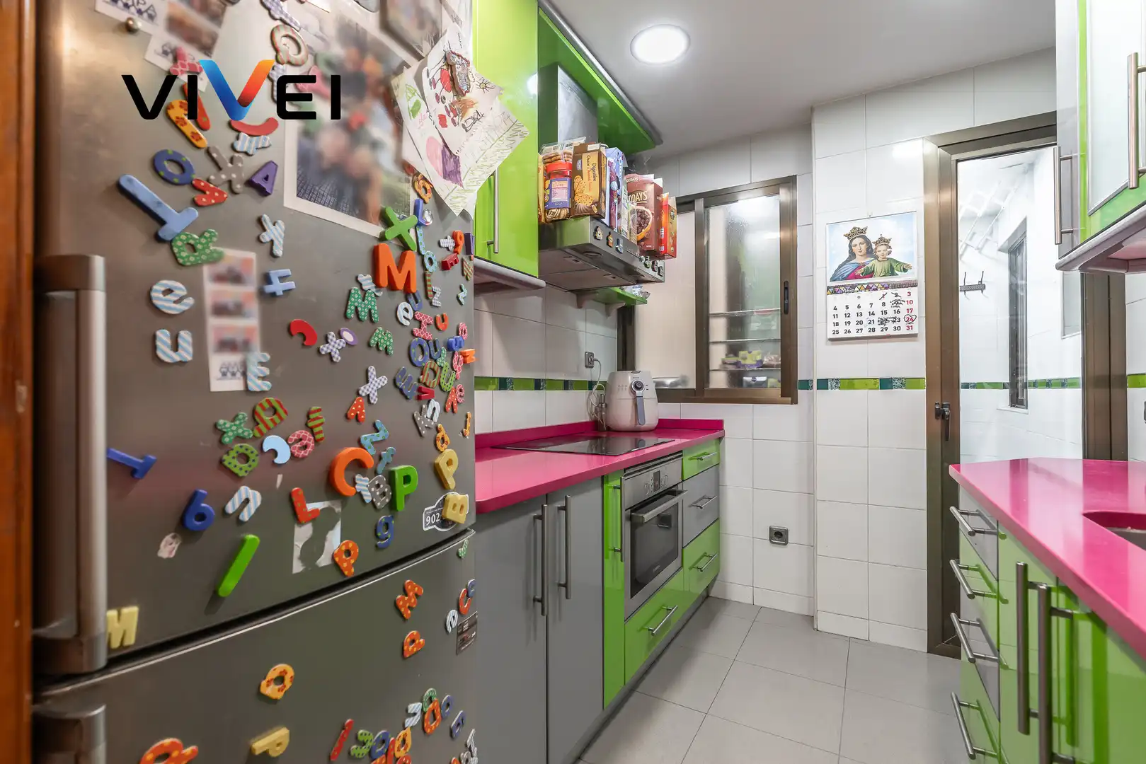 Kitchen of Flat for sale in Madrid  with Heating