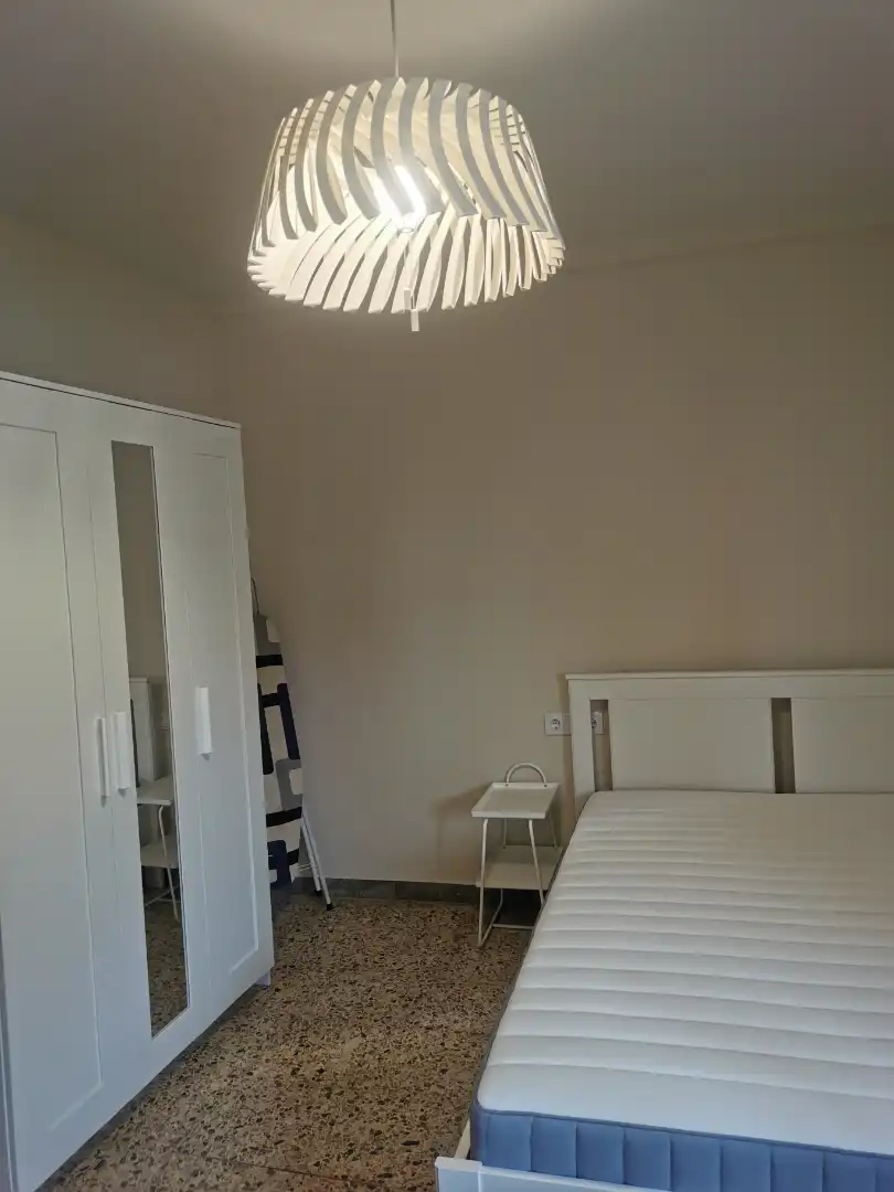 Schlafzimmer von Wohnung zur Miete in Salamanca mit Heizung, Möbliert und Ofen