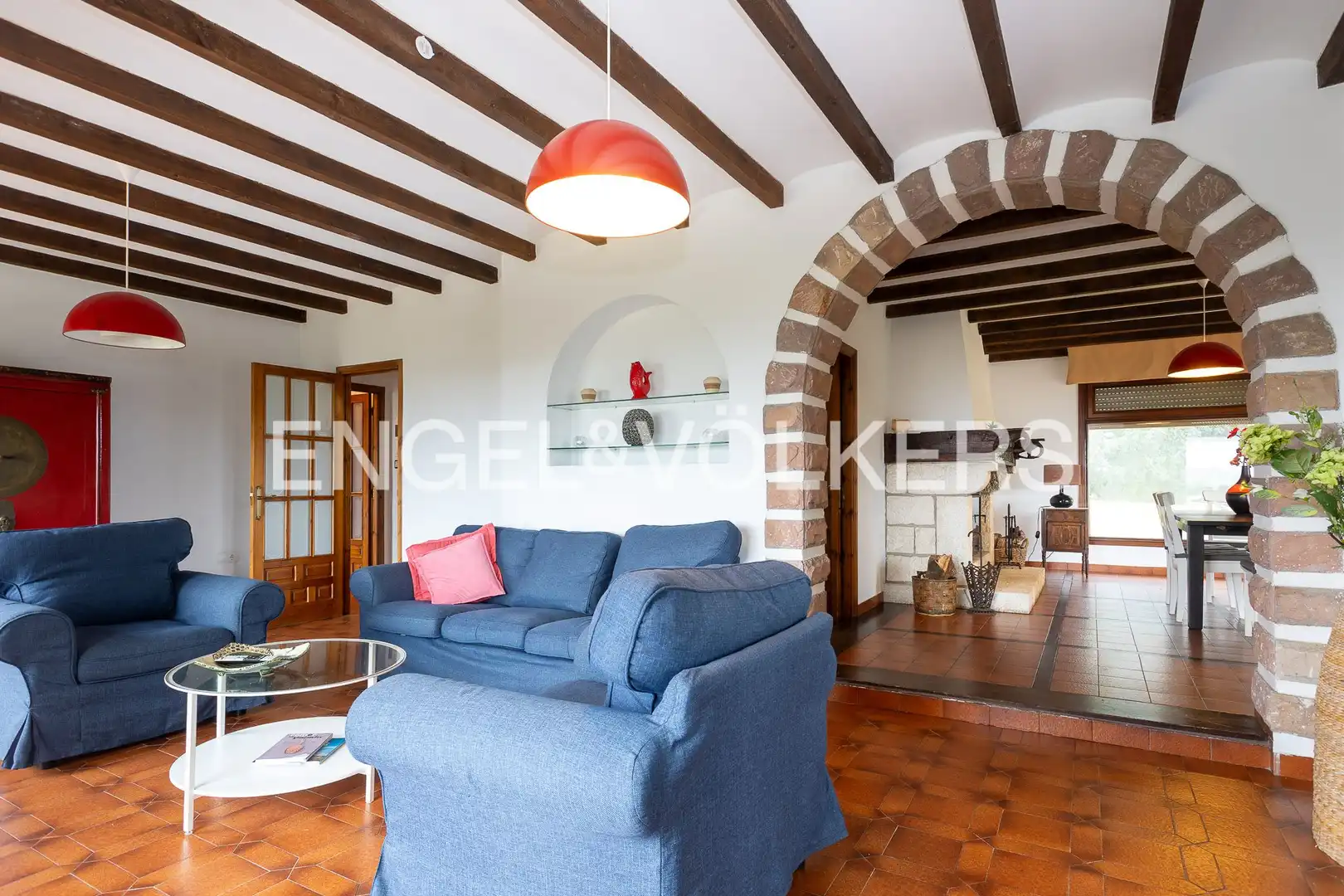 Sala de estar de Casa o chalet de alquiler en Ribamontán al Mar con Calefacción, Jardín privado y Se aceptan mascotas
