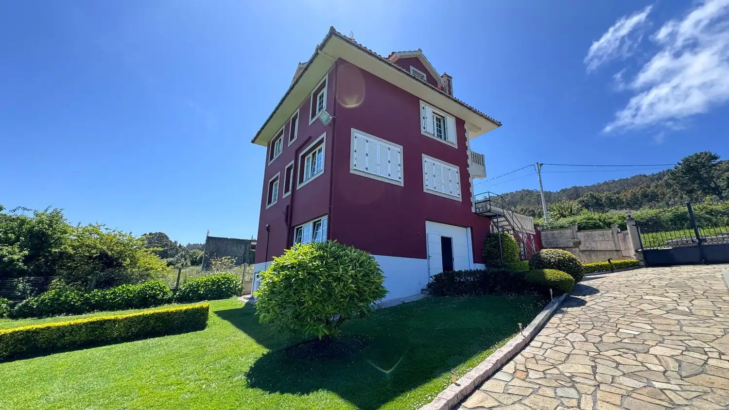 Exterior view of Houses for sale in Carballo  with Heating, Private garden and Swimming Pool