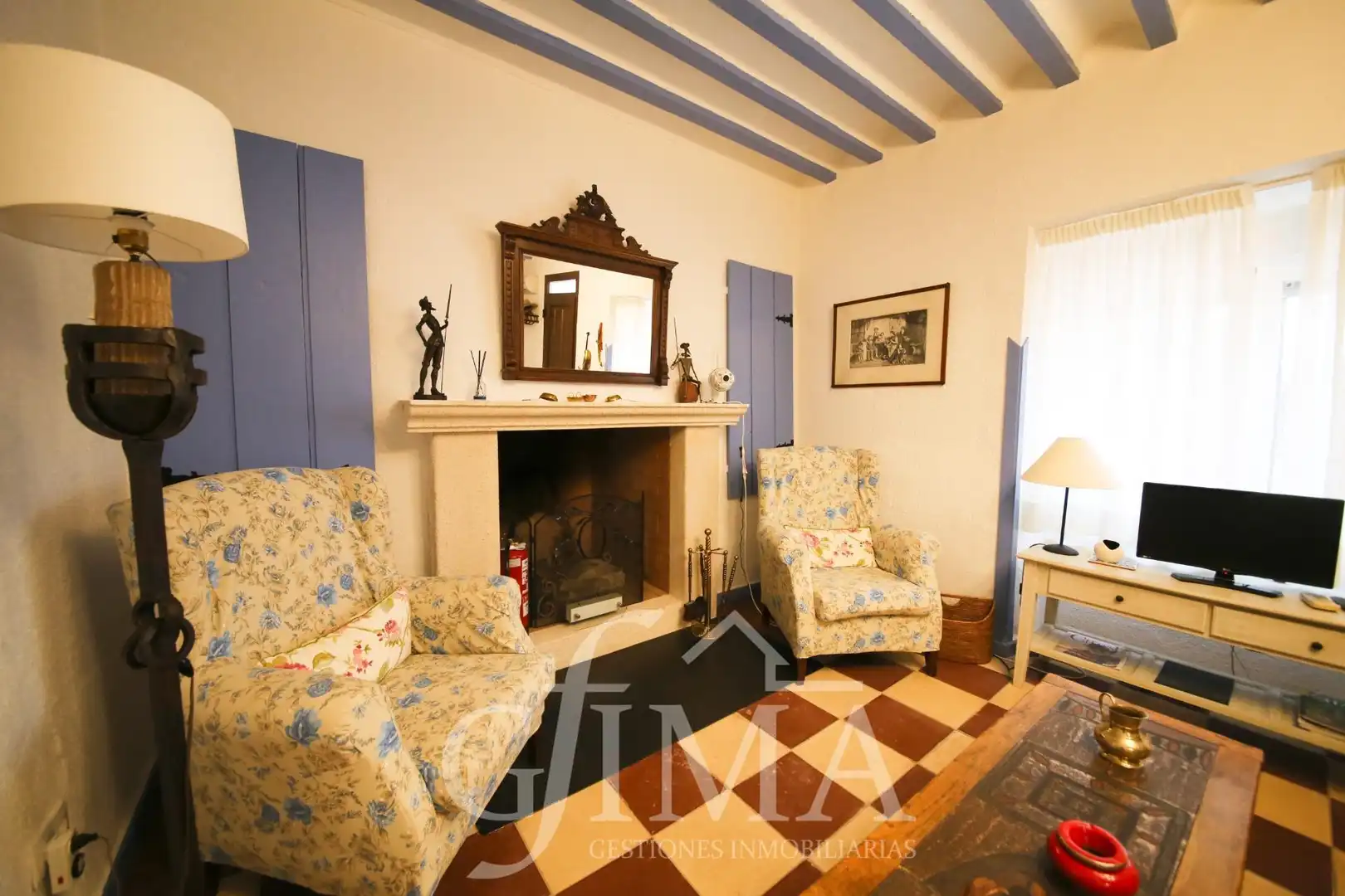 Living room of Houses for sale in Argamasilla de Alba  with Air Conditioner, Heating and Terrace