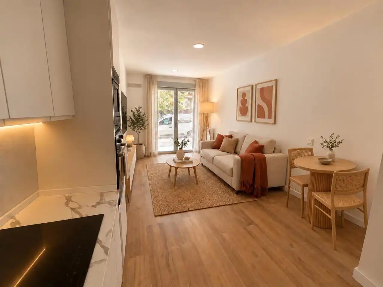 Sala de estar de Planta baja en venta en Getafe con Calefacción