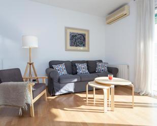 Living room of Apartment to rent in  Barcelona Capital  with Air Conditioner, Furnished and Oven