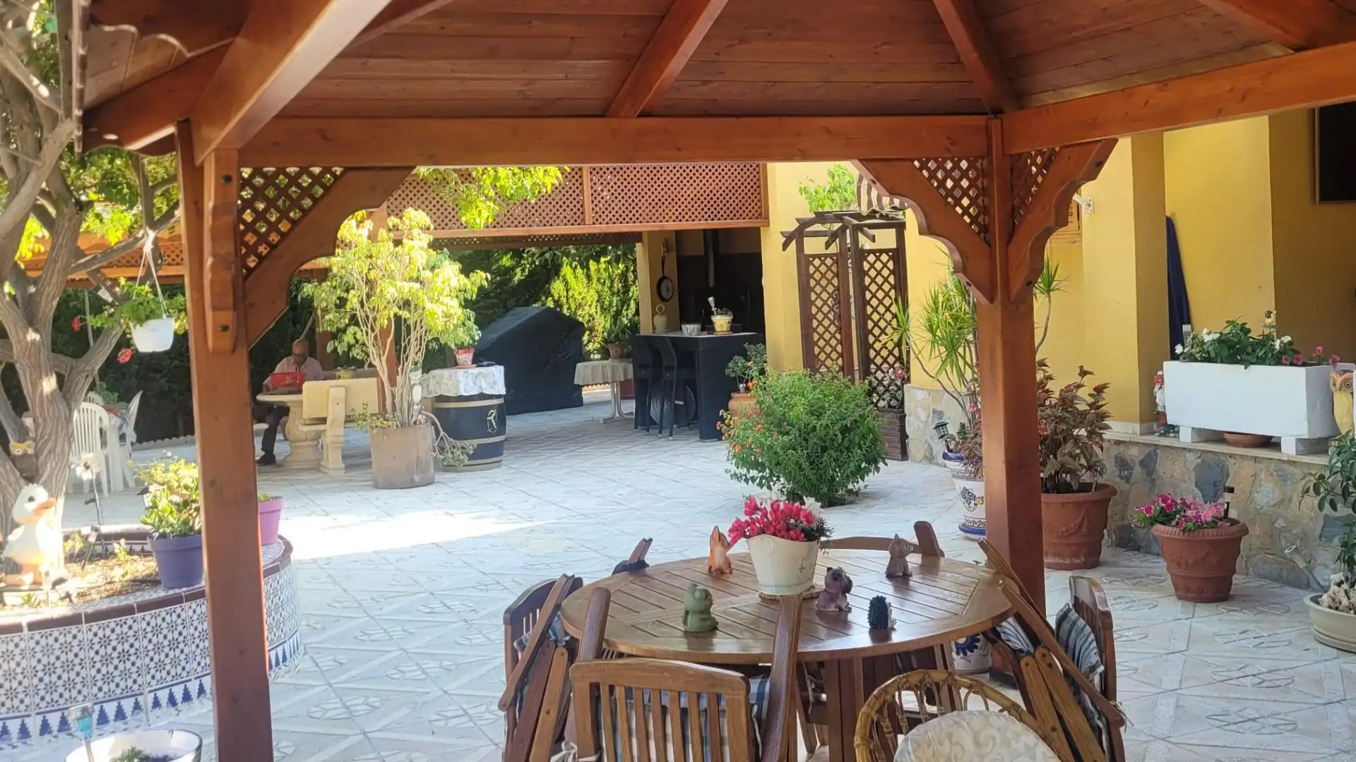 Terrassa de Casa o xalet en venda en Mutxamel amb Calefacció, Jardí privat i Traster