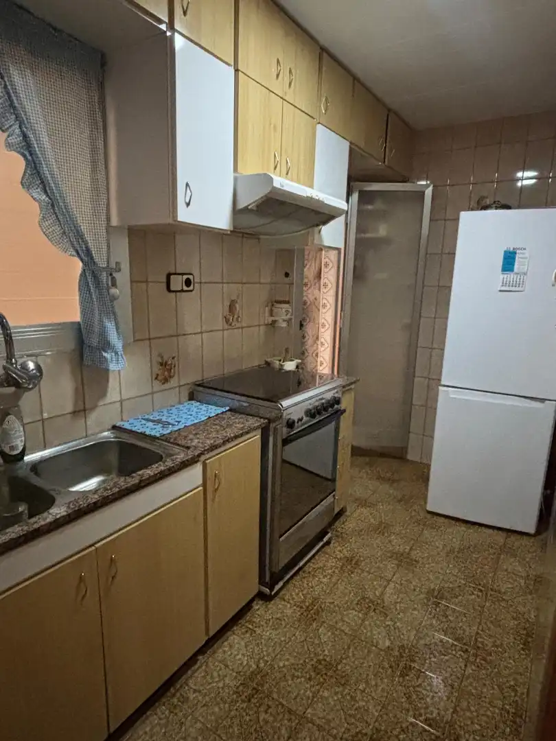 Küche von Wohnung zum Verkauf in Badalona mit Heizung und Terrasse