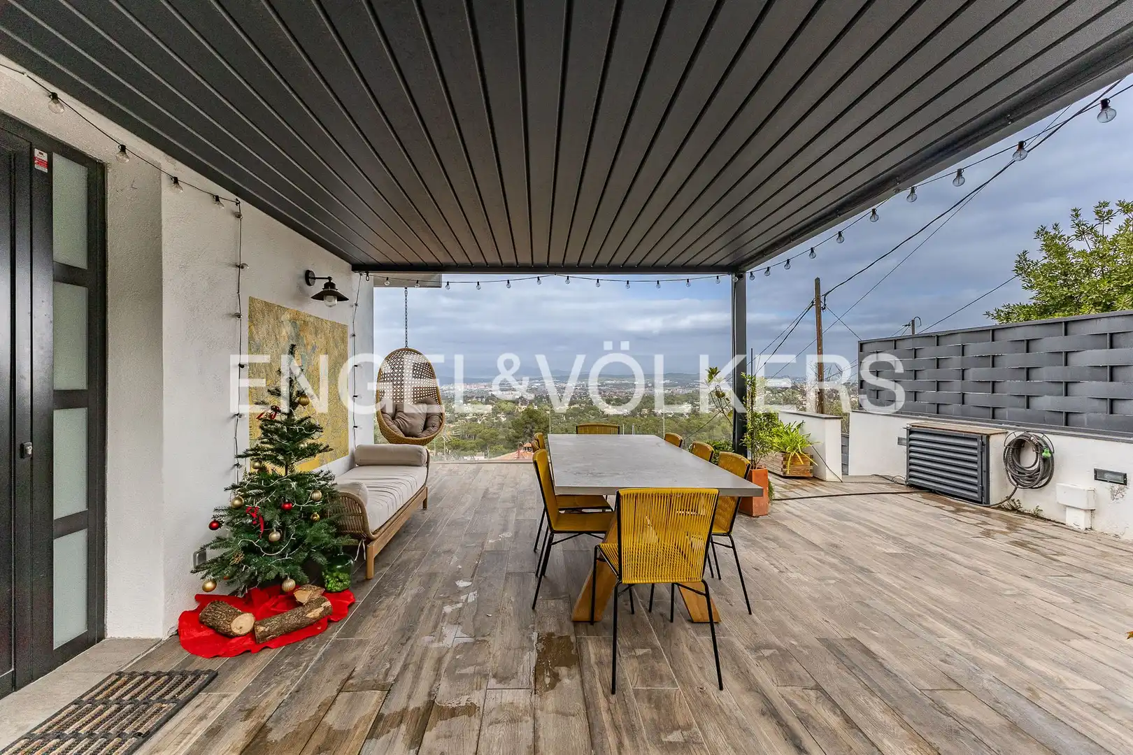 Terrace of Houses for sale in Sant Cugat del Vallès  with Air Conditioner, Heating and Private garden