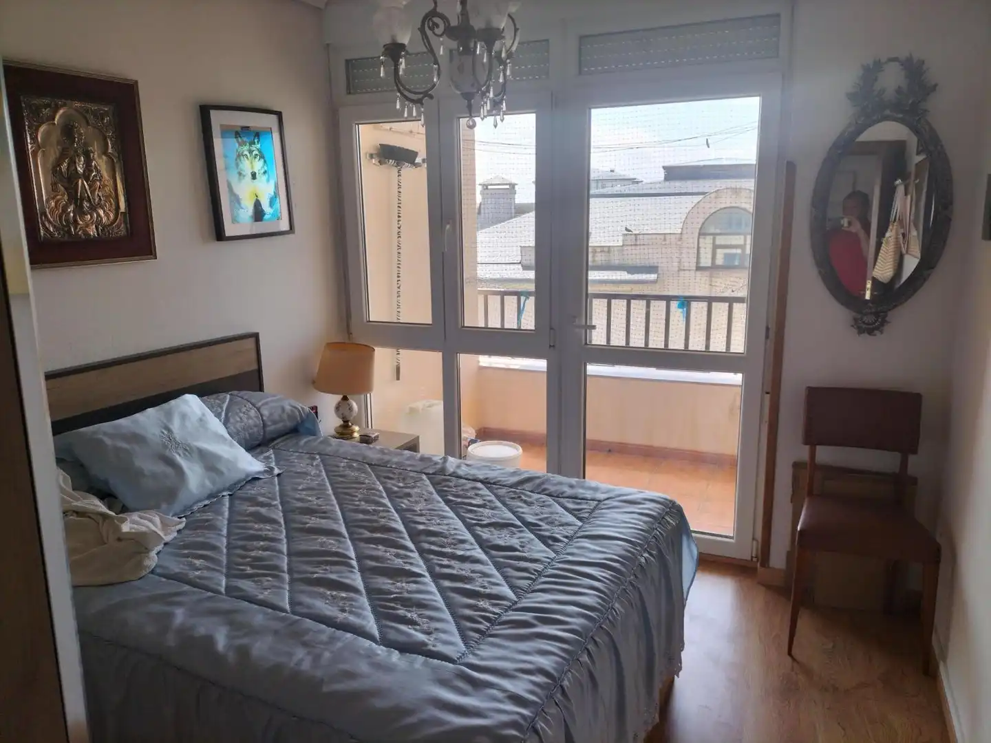 Bedroom of Flat for sale in Tapia de Casariego  with Heating, Terrace and Furnished