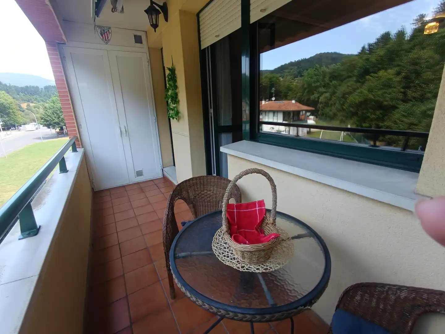 Balcony of Flat for sale in Ayala / Aiara  with Heating, Storage room and Furnished