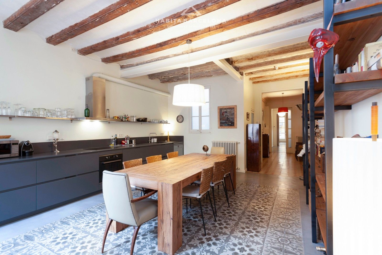 Cuina de Pis en venda en  Barcelona Capital amb Calefacció i Balcó