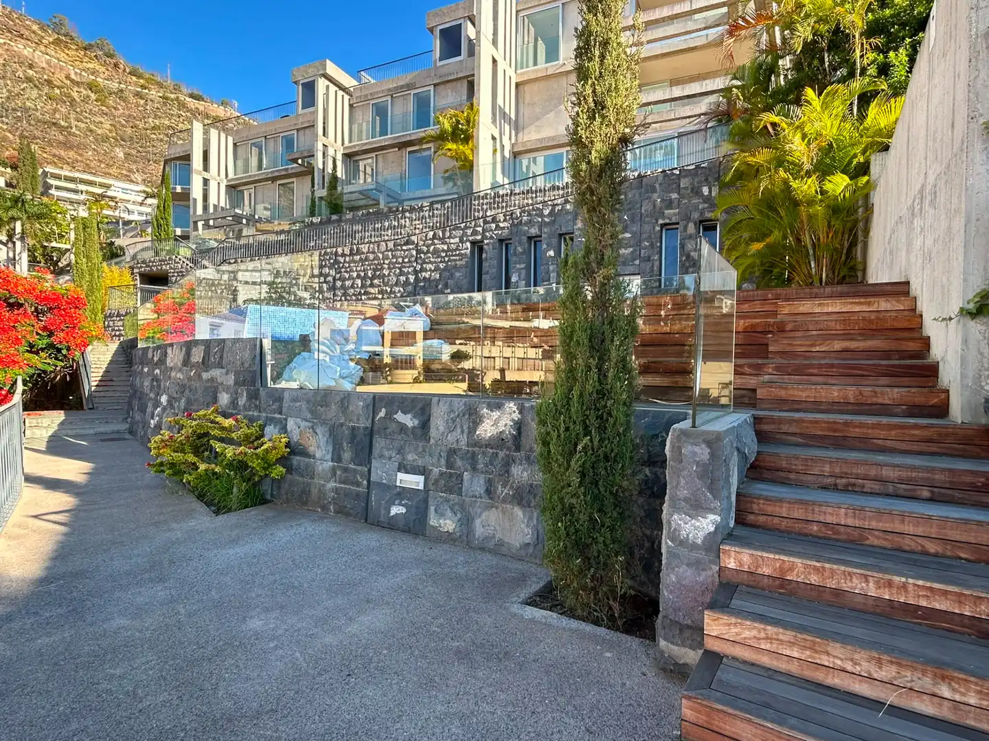 Terrasse von Wohnung zum Verkauf in Santa Cruz de Tenerife mit Privatgarten, Terrasse und Abstellraum