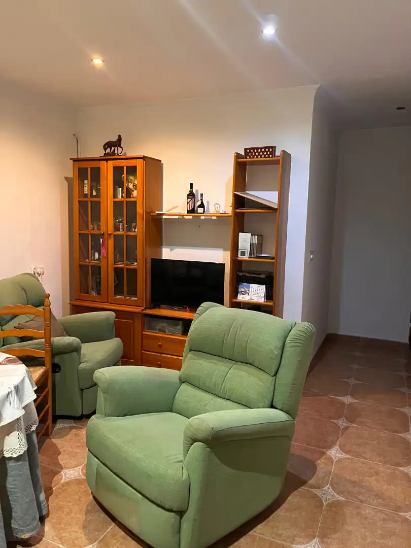Sala de estar de Casa o chalet en venta en María con Terraza y Balcón