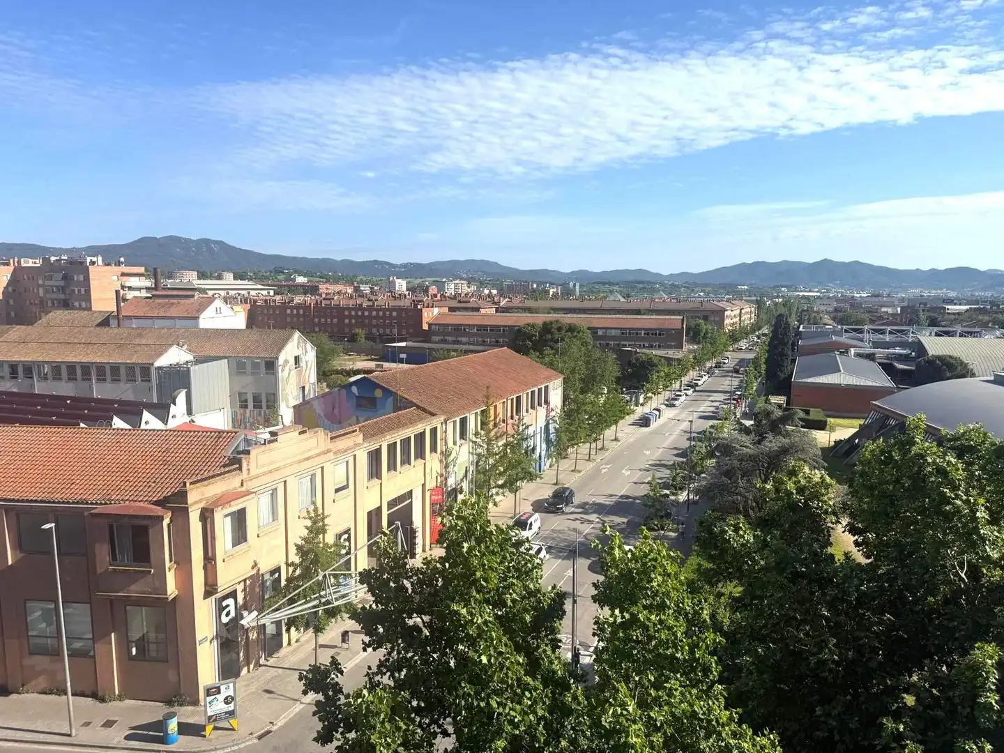 Vista exterior de Pis en venda en Granollers amb Calefacció i Balcó