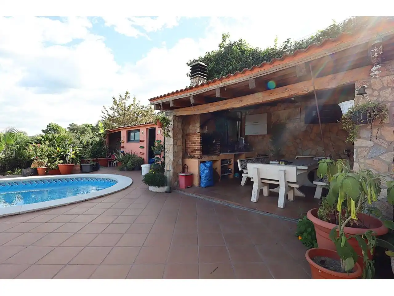 Piscina de Casa o xalet en venda en Lloret de Mar amb Aire condicionat, Calefacció i Jardí privat