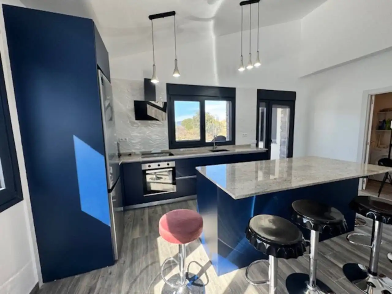 Cocina de Casa o chalet en venta en Puentes Viejas con Calefacción, Jardín privado y Terraza