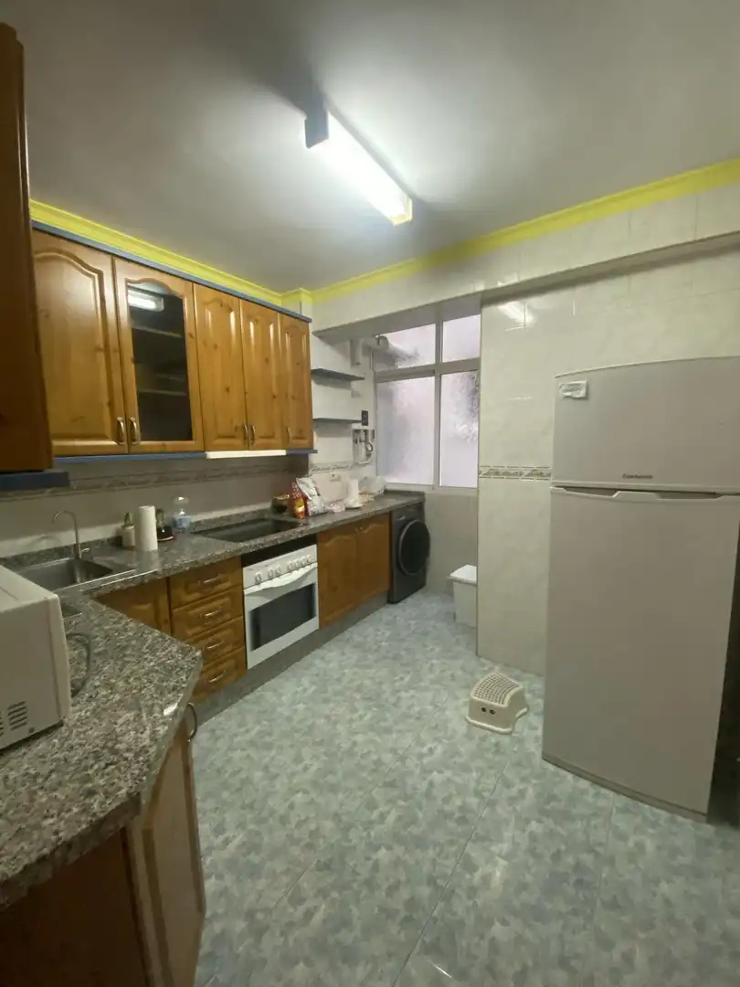 Küche von Wohnung zur untervermieten in Málaga mit Terrasse und Balkon