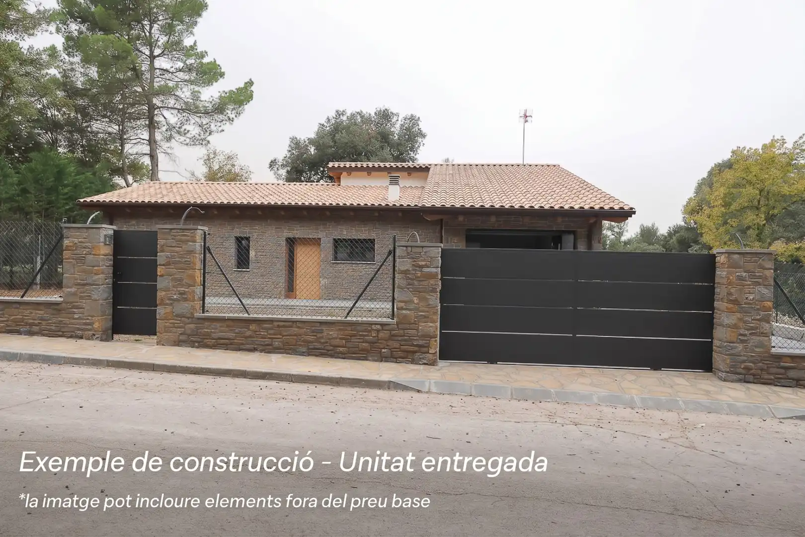 Vista exterior de Casa o xalet en venda en Seva amb Calefacció i Traster