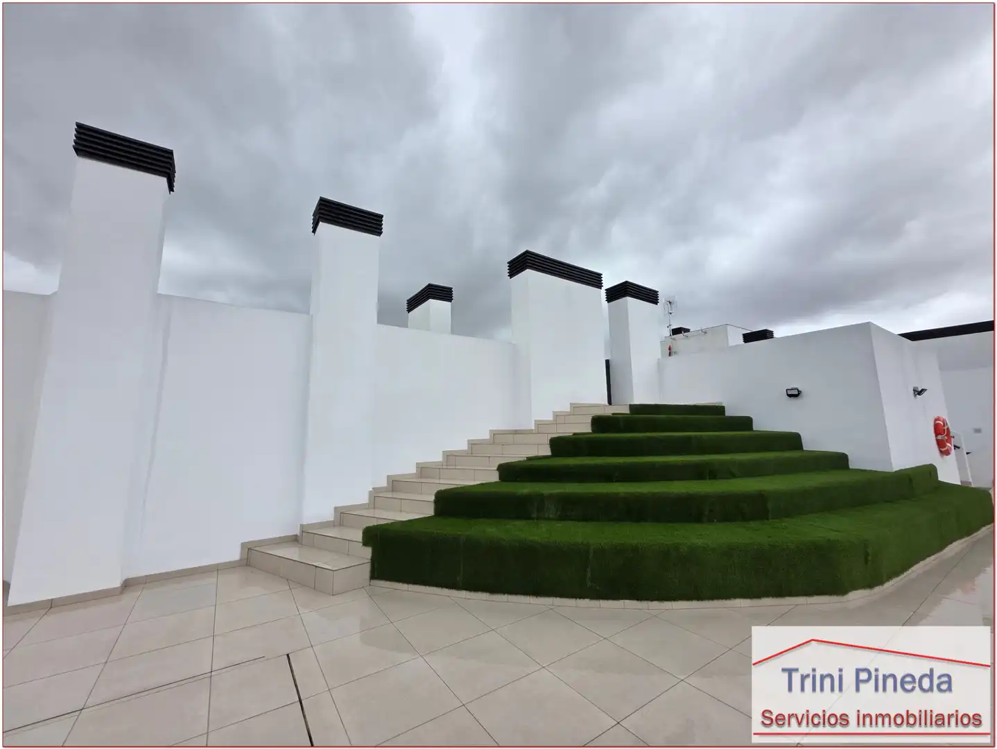 Terraza de Piso de alquiler en Sevilla con Aire acondicionado, Calefacción y Terraza