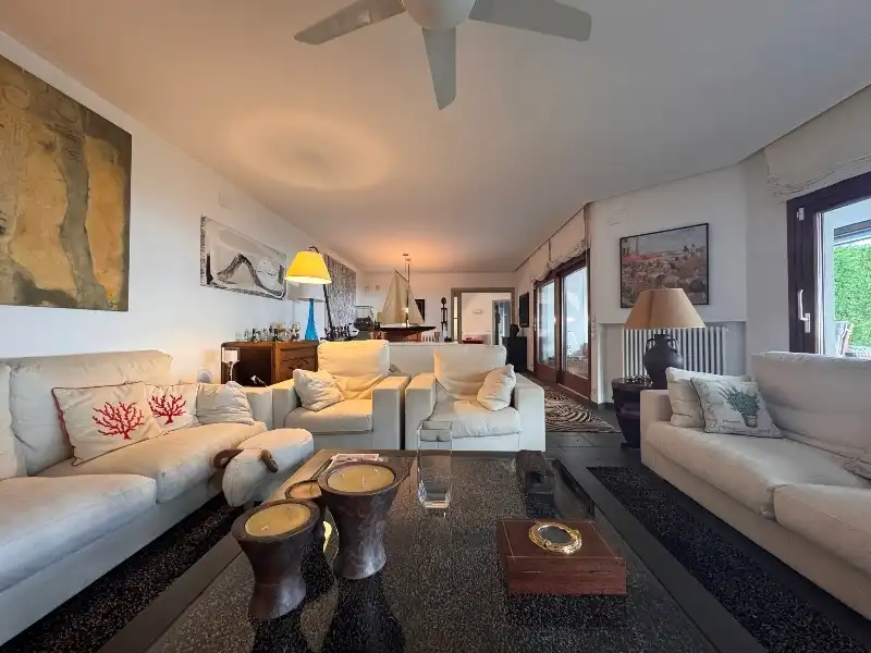 Living room of Houses for sale in Palafrugell  with Air Conditioner, Heating and Private garden