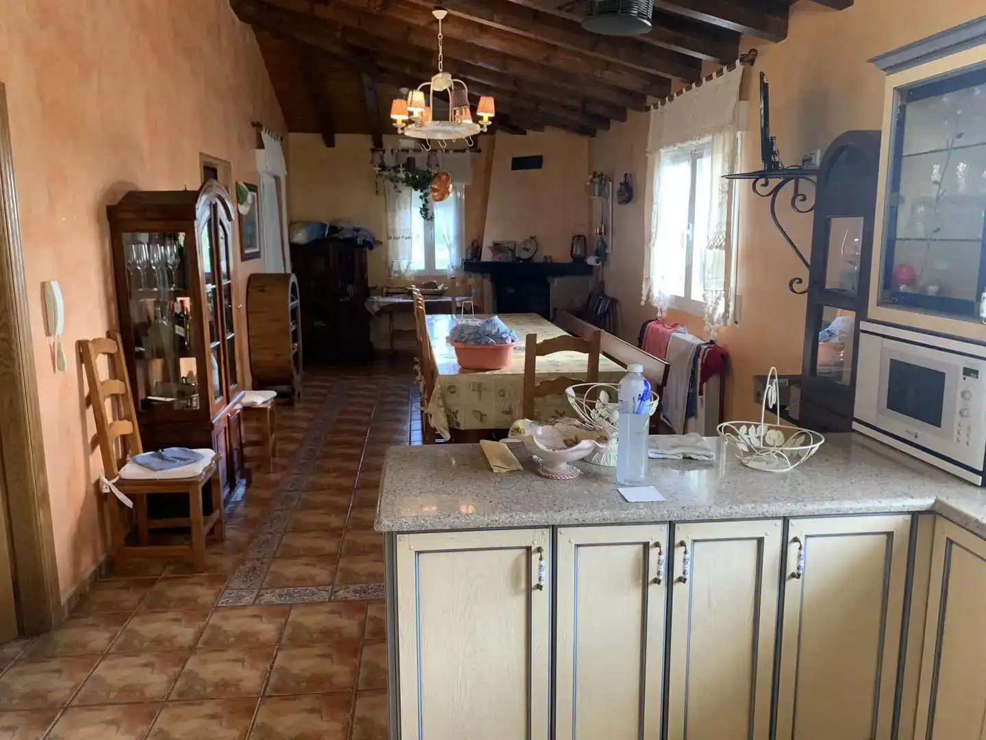 Cuina de Casa o xalet en venda en Laguardia amb Jardí privat, Parquet i Traster